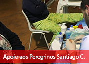 5.11 Apoio aos Peregrinos a Santiago de Compostela