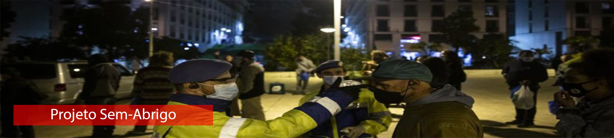 Projeto Sem Abrigo land Projeto Sem Abrigo land